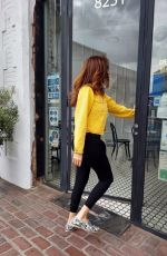 BLANCA BLANCO Out for Coffee in West Hollywood 04/21/2021