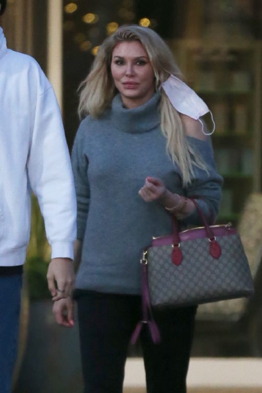 BRANDI GLANVILLE at Il Segreto in Los Angeles 04/15/2021