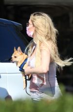 BRANDI GLANVILLE Leaves a Post Office in Bel-Air 04/14/2021