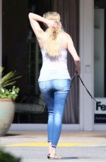 BRANDI GLANVILLE Leaves a Post Office in Bel-Air 04/14/2021