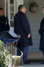 BRIDGET MOYNAHAN and VANESSA RAY on the Set of Blue Bloods in Brooklyn 04/06/2021