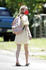 BRIE LARSON Out on Vacation in Hawaii 04/22/2021