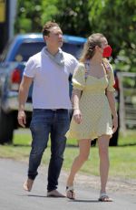 BRIE LARSON Out on Vacation in Hawaii 04/22/2021