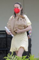BRIE LARSON Picks up Some Takeaway Out in Hawaii 04/22/2021