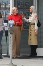 BRITTANY and CYNTHIA DANIEL on the Set of Cheaper by the Dozen Reboot in Los Angeles 04/13/2021
