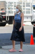 BRITTANY DANIEL on the Set of Cheaper by the Dozen in Los Angeles 04/20/2021