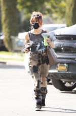 BRITTANY FURLAN Out Shopping in Calabasas 04/09/2021