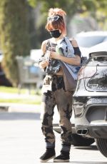 BRITTANY FURLAN Out Shopping in Calabasas 04/09/2021