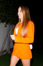 BRITTANY MATHEWS and Jackson Mahomes at Nobu in West Hollywood 04/15/2021