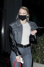 BRITTANY MATTHEWS at BOA Steakhouse in West Hollywood 04/18/2021