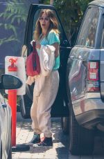 BROOKE BURKE Arrives at Habana Cafe in Malibu 04/16/2021