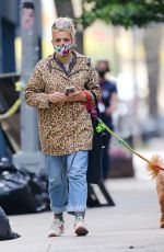 BUSY PHILIPPS Out with Her Dog in New York 04/19/2021