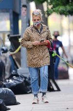BUSY PHILIPPS Out with Her Dog in New York 04/19/2021
