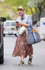 BUSY PHILLIPS Out in New York 04/14/2021