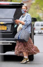 BUSY PHILLIPS Out in New York 04/14/2021