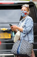 BUSY PHILLIPS Out in New York 04/14/2021