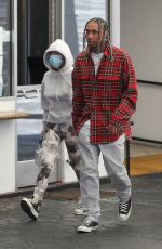 CAMARYN SWANSON and Tyga at E Baldi in Beverly Hills 04/20/2021