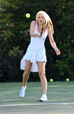 CAPRICE BOURRET at a Tennis Court in London 04/23/2021