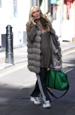 CAPRICE BOURRET Leaves Jakata Nightclub in London 04/12/2021