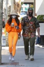 CARA SANTANA and Shannon Leto Out for Coffee in West Hollywood 04/02/2021
