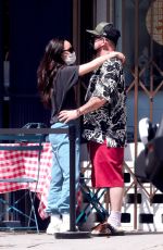 CARA SANTANA and Shannon Leto Out Kissing in Los Angeles 04/10/2021