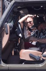 CARA SANTANA and Shannon Leto Out Kissing in Los Angeles 04/10/2021