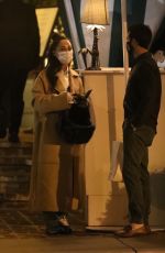 CARA SANTANA at San Vicente Bungalows in West Hollywood 04/14/2021
