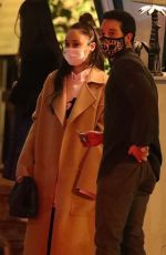 CARA SANTANA at San Vicente Bungalows in West Hollywood 04/14/2021