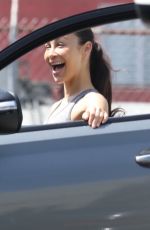 CARA SANTANA Leaves a Gym in Los Angeles 04/05/2021