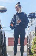 CARA SANTANA leaves a Gym in West Hollywood 04/07/2021