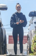 CARA SANTANA leaves a Gym in West Hollywood 04/07/2021