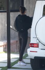 CARA SANTANA leaves a Gym in West Hollywood 04/07/2021