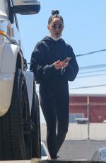 CARA SANTANA leaves a Gym in West Hollywood 04/07/2021