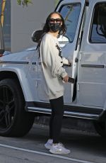 CARA SANTANA Out and About in Hollywood 04/16/2021