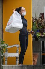 CARA SANTANA Out and About in West Hollywood 04/01/2021