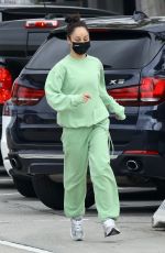 CARA SANTANA Out and About in West Hollywood 04/23/2021
