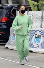 CARA SANTANA Out and About in West Hollywood 04/23/2021