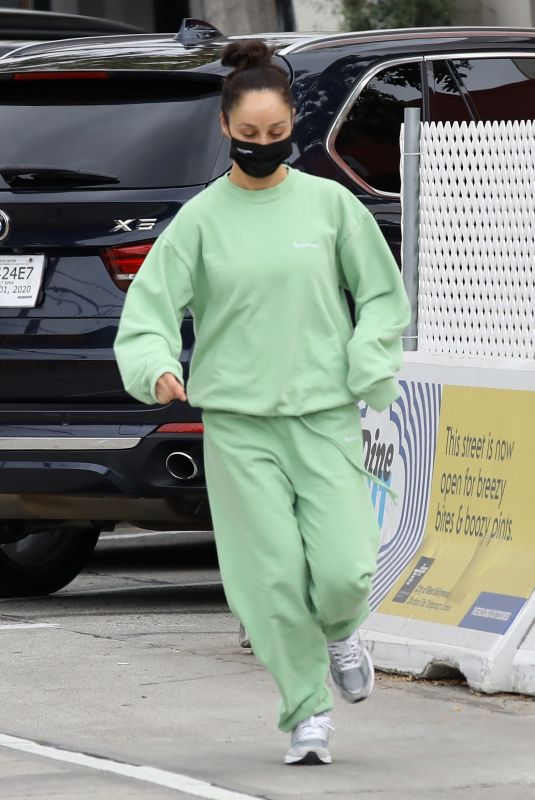 CARA SANTANA Out and About in West Hollywood 04/23/2021