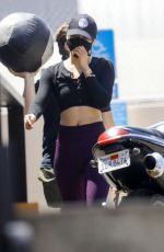 CARA SANTANA Workout at Rise Nation Gym in West Hollywood 04/26/2021