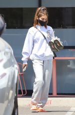 CHANTEL JEFFRIES Leaves a Nail Salon in West Hollywood 04/27/2021