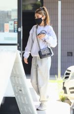 CHANTEL JEFFRIES Leaves a Nail Salon in West Hollywood 04/27/2021
