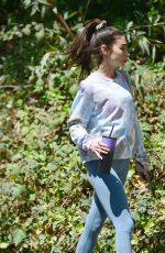 CHANTEL JEFFRIES Leaves Alex Fine Gym in Los Angeles 04/05/2021