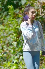 CHANTEL JEFFRIES Leaves Alex Fine Gym in Los Angeles 04/05/2021