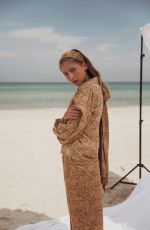 CHARLIZE WRIGHT on the Set of a Photoshoot, March 2021