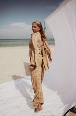 CHARLIZE WRIGHT on the Set of a Photoshoot, March 2021