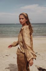 CHARLIZE WRIGHT on the Set of a Photoshoot, March 2021