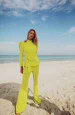 CHARLIZE WRIGHT on the Set of a Photoshoot, March 2021