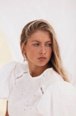 CHARLIZE WRIGHT on the Set of a Photoshoot, March 2021