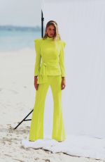CHARLIZE WRIGHT on the Set of a Photoshoot, March 2021
