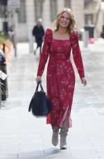 CHARLOTTE HAWKINS Leaves Global Studios in London 04/15/2021